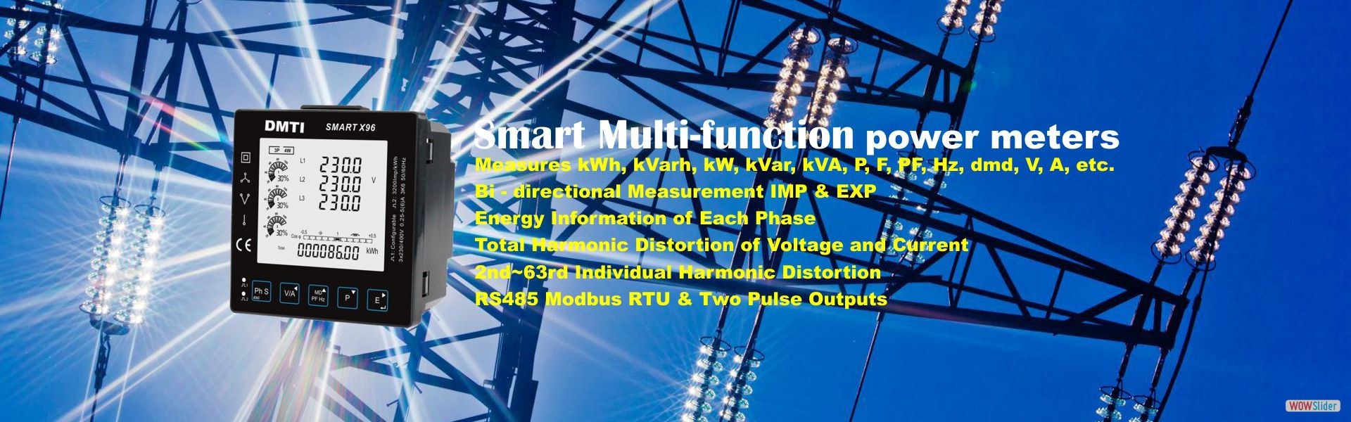 Smart Multi Function - Power Meter - DMTI